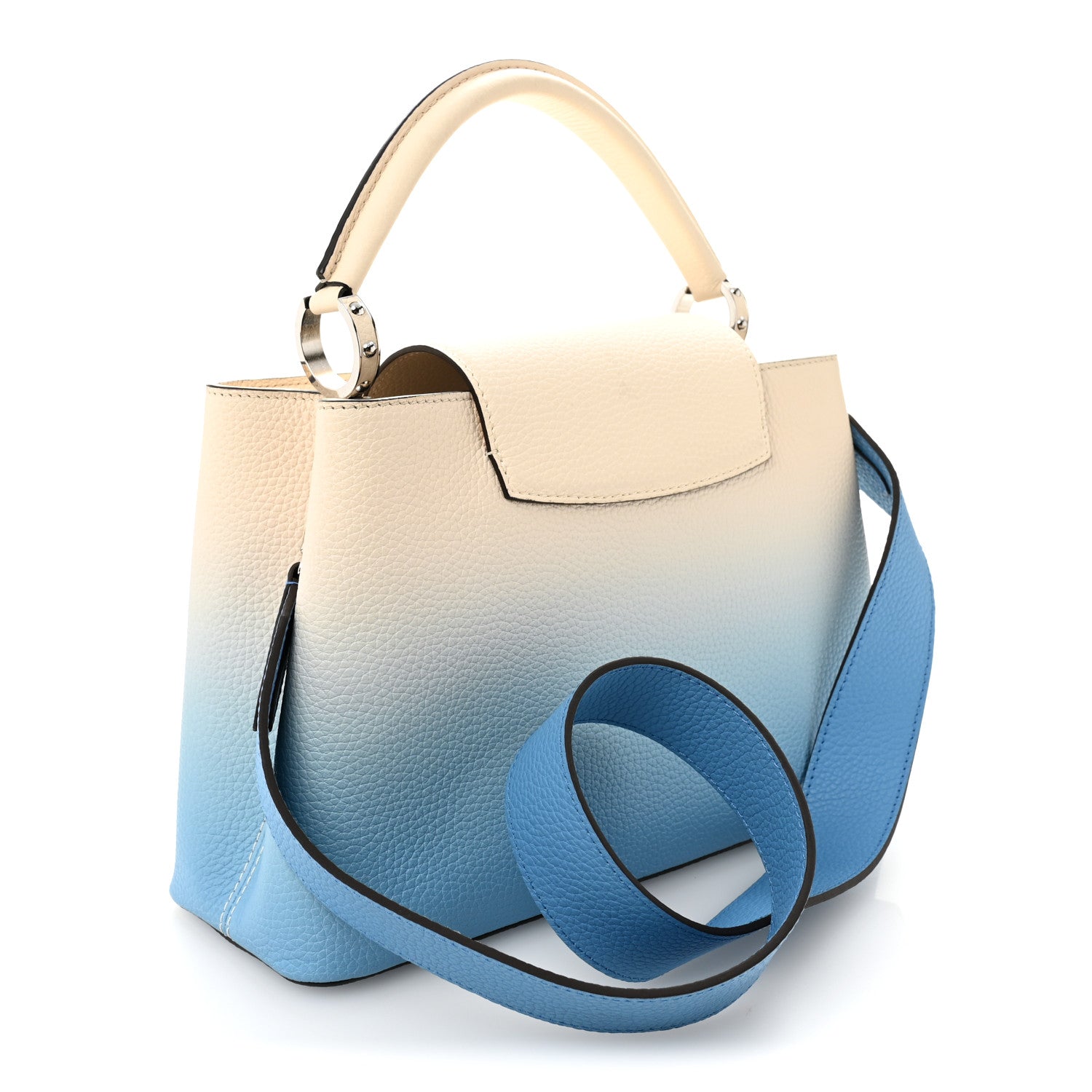 Taurillon Capucines MM Gradient Blue £¨ Direct shipment via from wholesalehk.shop
