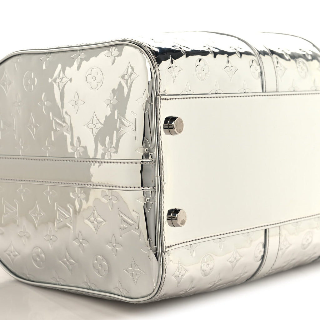 Monogram Mirror Keepall Bandouliere 45 Silver wholesalehk.shop