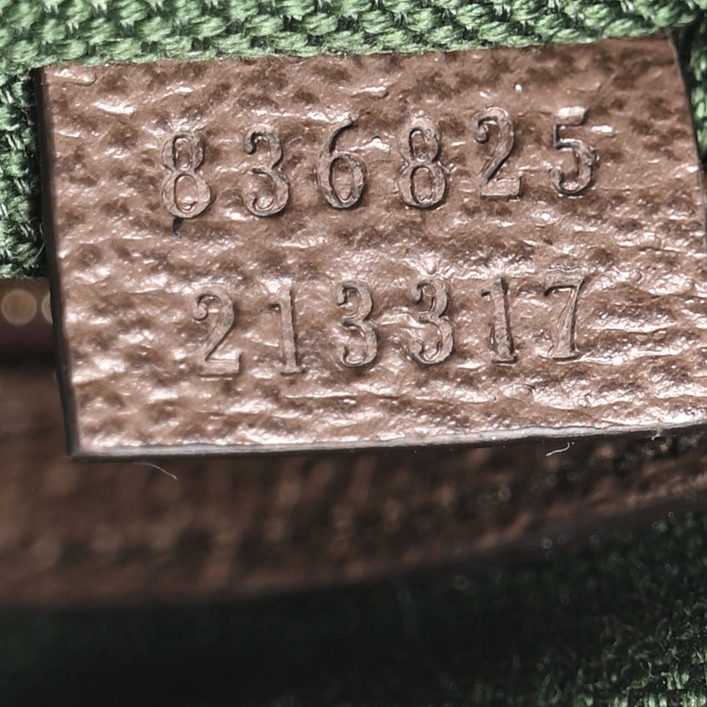 GG Supreme Monogram Web Medium Ophidia Top Handle Bag Beige Ebony New Acero wholesalehk.shop