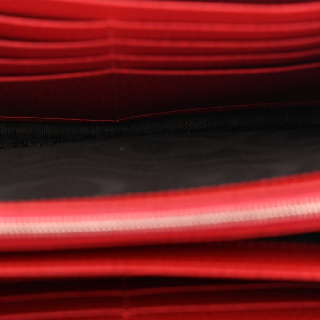 Calfskin Mini Dionysus Chain Wallet Hibiscus Red wholesalehk.shop