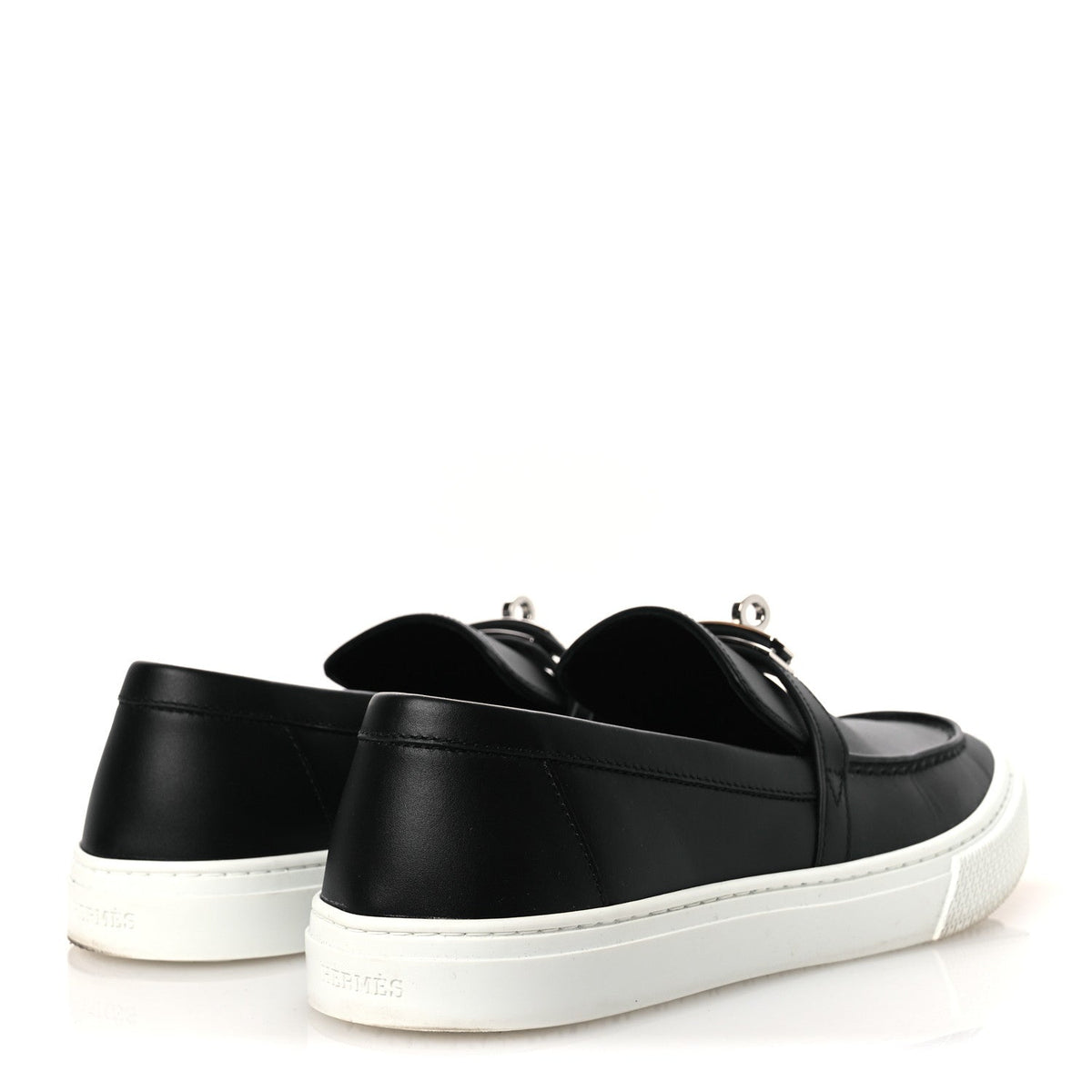 Calfskin Game Slip On Sneakers 39.5 Black wholesalehk.shop