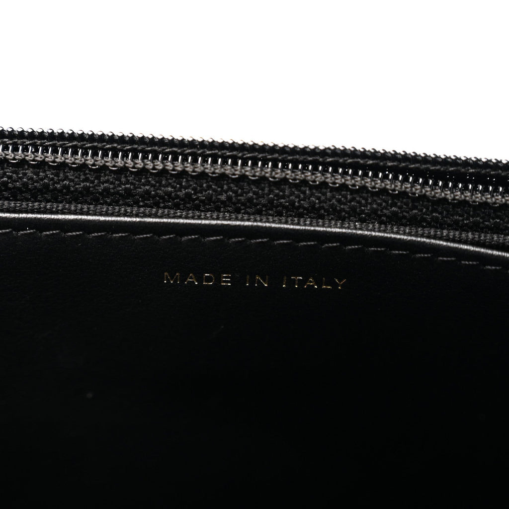 Shiny Crumpled Calfskin Quilted Chanel 19 Wallet On Chain WOC Black wholesalehk.shop