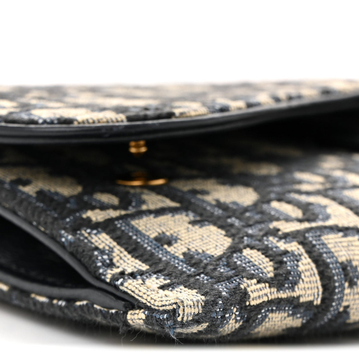 Oblique Saddle Chain Long Wallet Blue wholesalehk.shop