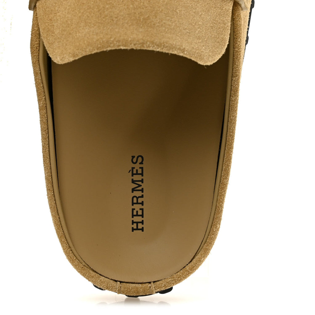 Suede Calfskin Womens Go Mules 39 Beige Sable wholesalehk.shop