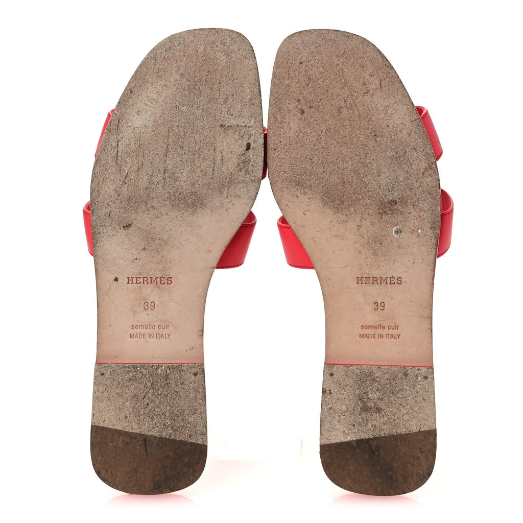 Box Calfskin Oran Sandals 39 Rouge Jaipur wholesalehk.shop