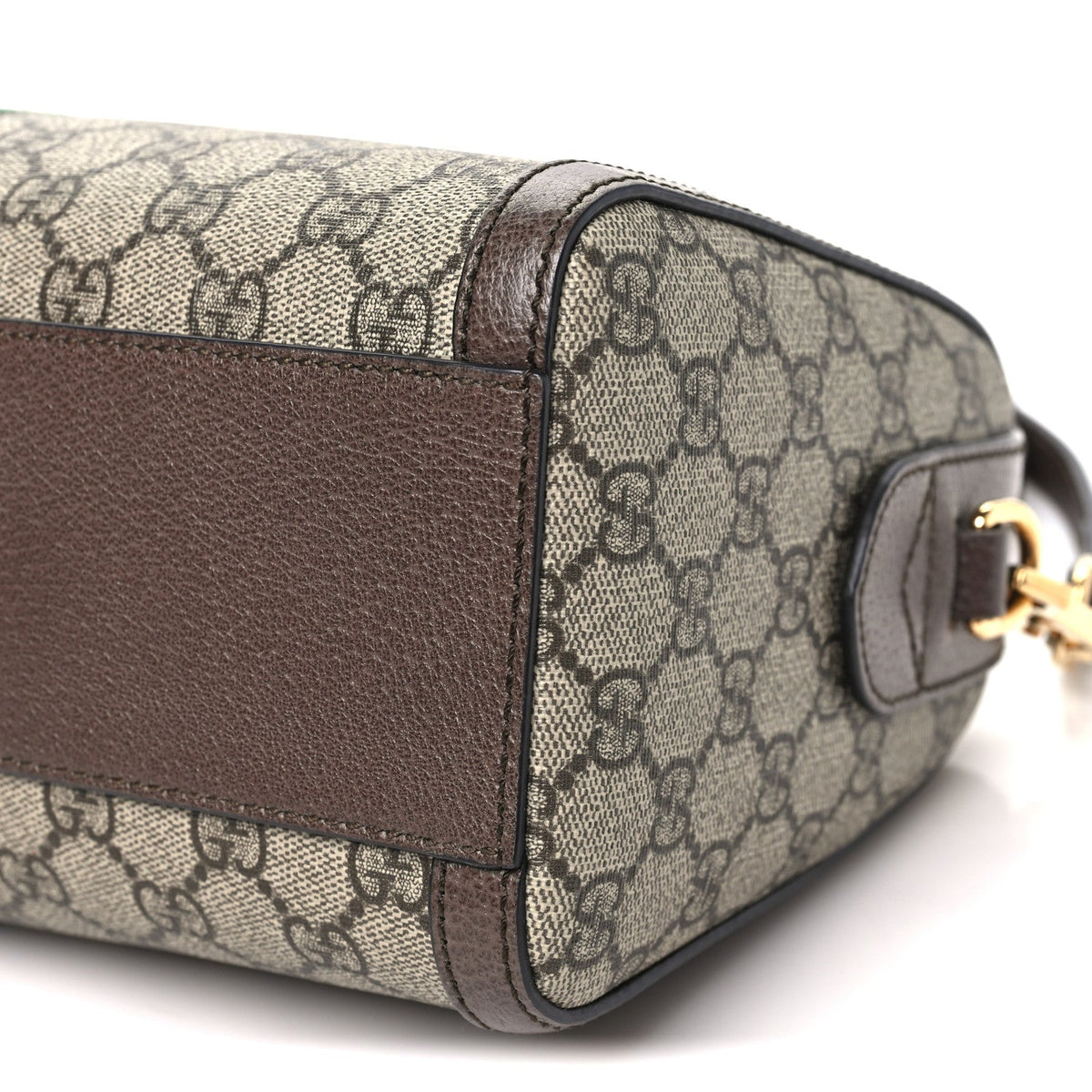 GG Supreme Monogram Web Medium Ophidia Boston Brown wholesalehk.shop