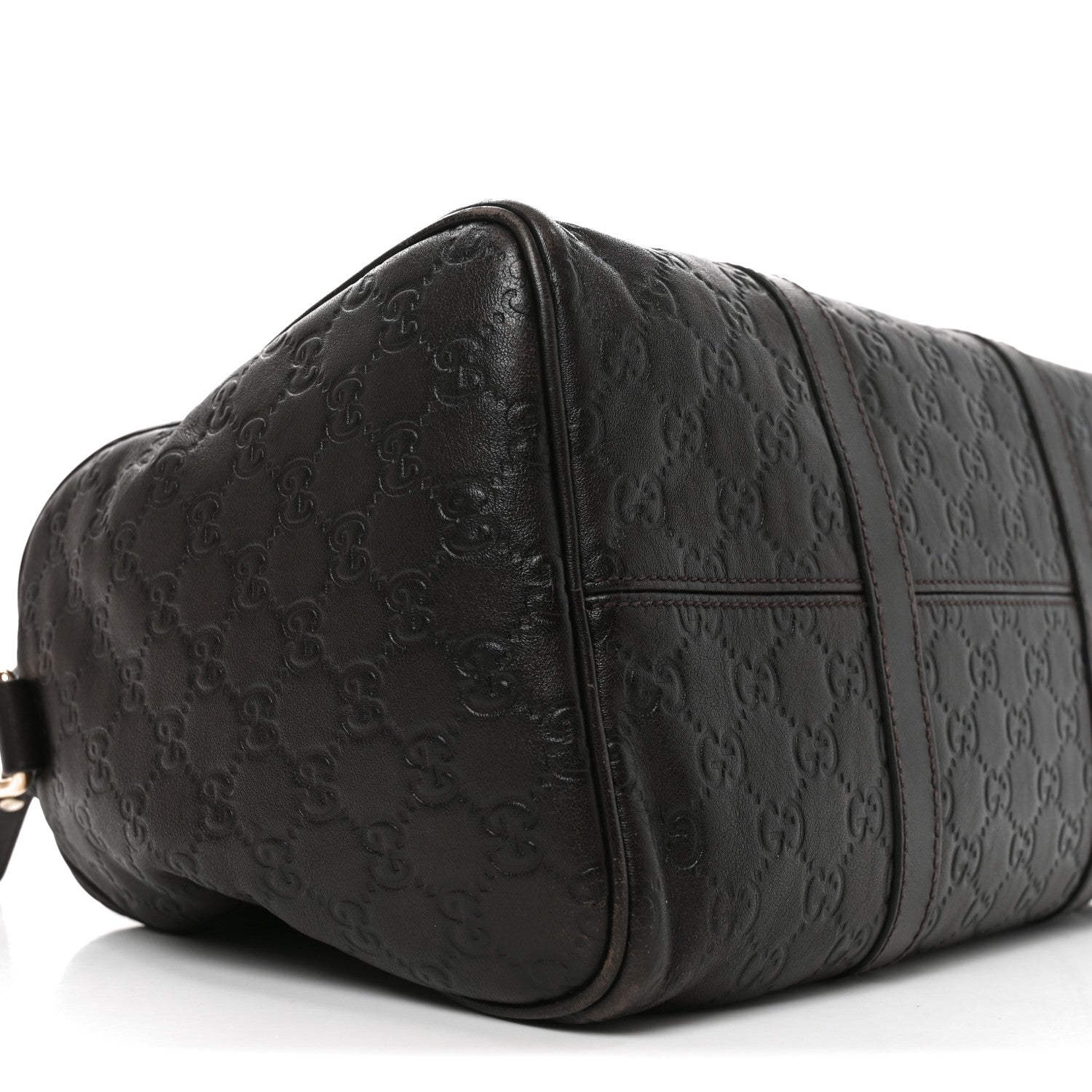 Guccissima Medium Joy Boston Dark Brown £¨ Direct shipment via from wholesalehk.shop