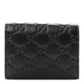 Guccissima Card Case Wallet Black £¨ Direct shipment via from wholesalehk.shop