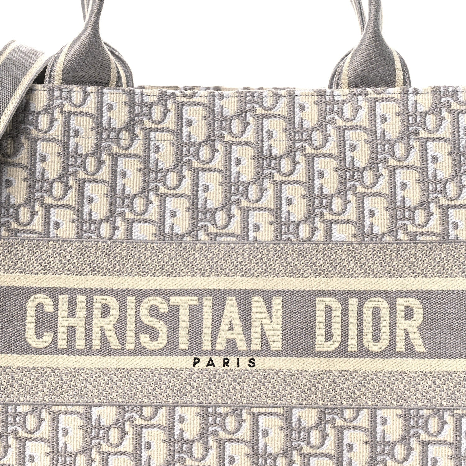 Oblique Chambray Calfskin Medium Book Tote With Strap Grey Latte £¨ Direct shipment via from wholesalehk.shop