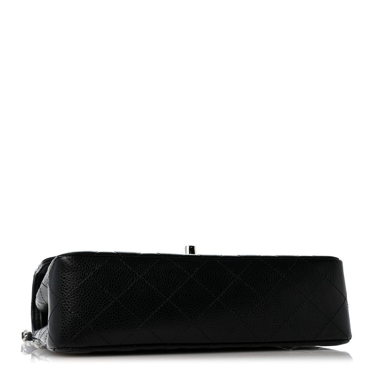 Caviar Quilted Small Double Flap Black wholesalehk.shop