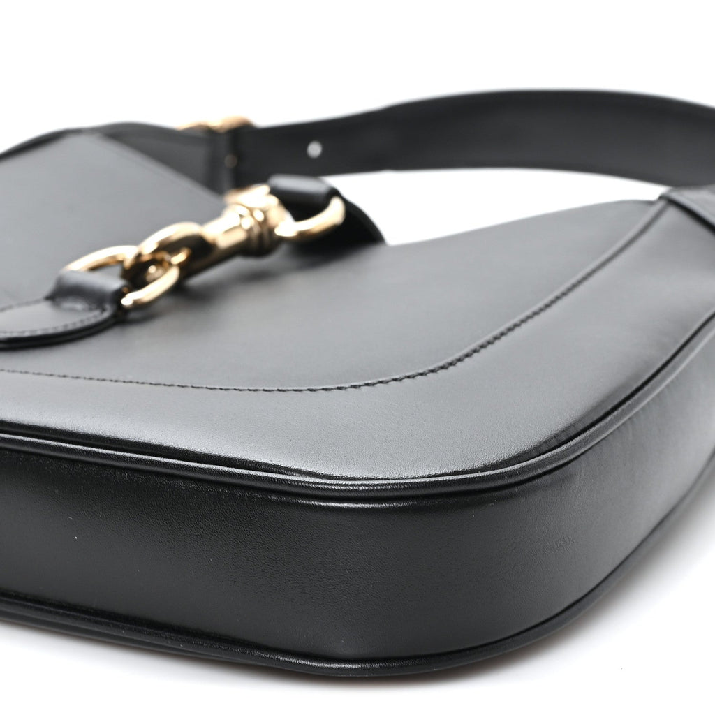 Calfskin Small Jackie Shoulder Bag Black £¨ Direct shipment via from wholesalehk.shop