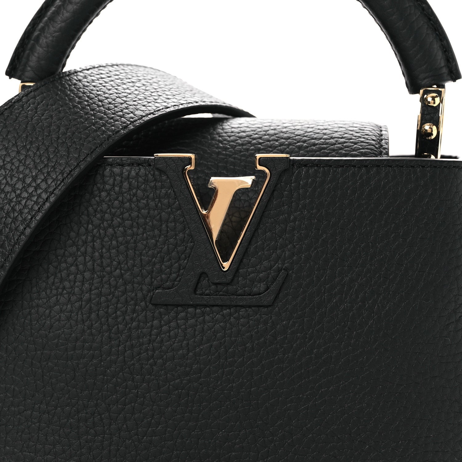 Taurillon Mini Capucines Black £¨ Direct shipment via from wholesalehk.shop