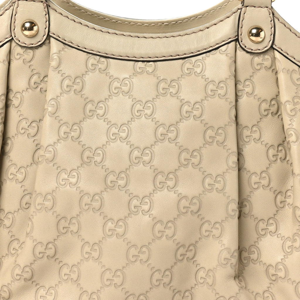 Guccissima Medium Sukey Tote Mystic White £¨ Direct shipment via from wholesalehk.shop