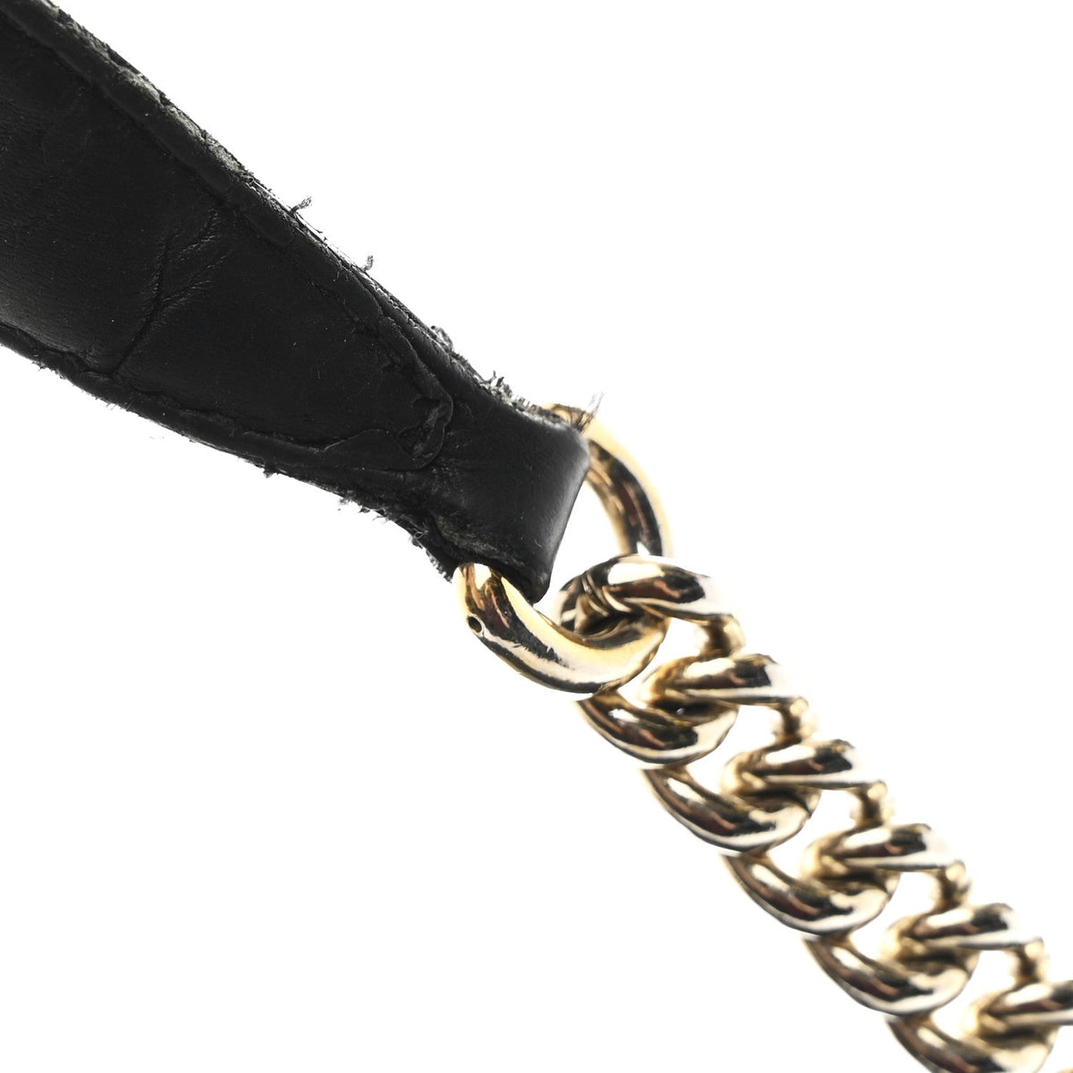 Pebbled Calfskin Medium Soho Chain Shoulder Bag Black wholesalehk.shop