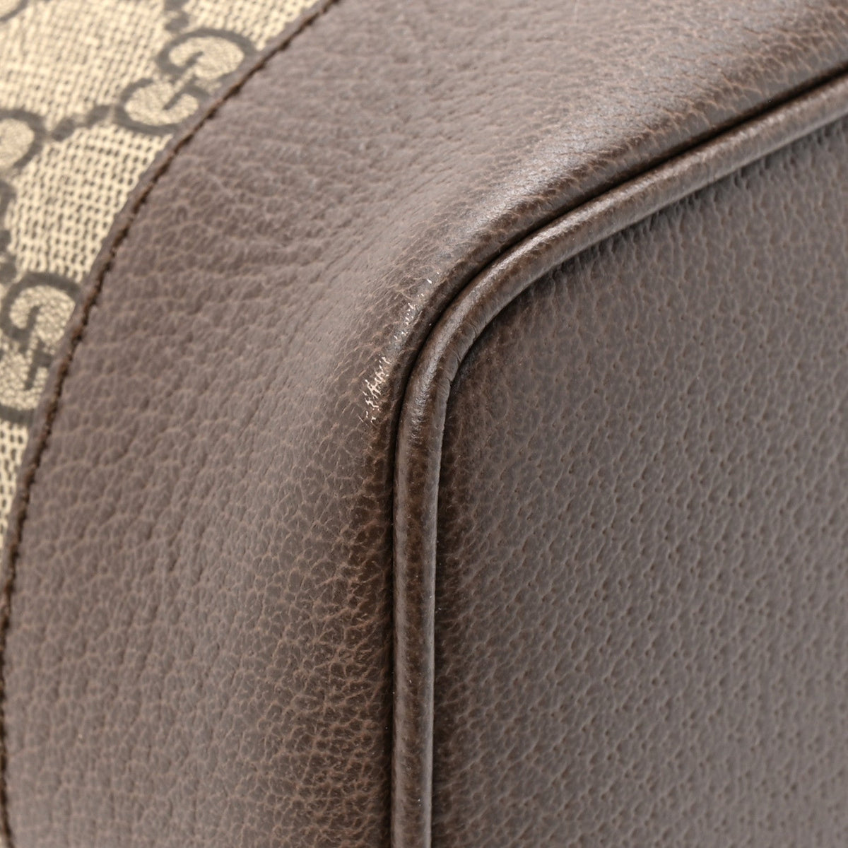 GG Supreme Monogram Textured Dollar Calfskin Web Large Ophidia Bucket Shoulder Bag Beige Ebony New Acero wholesalehk.shop