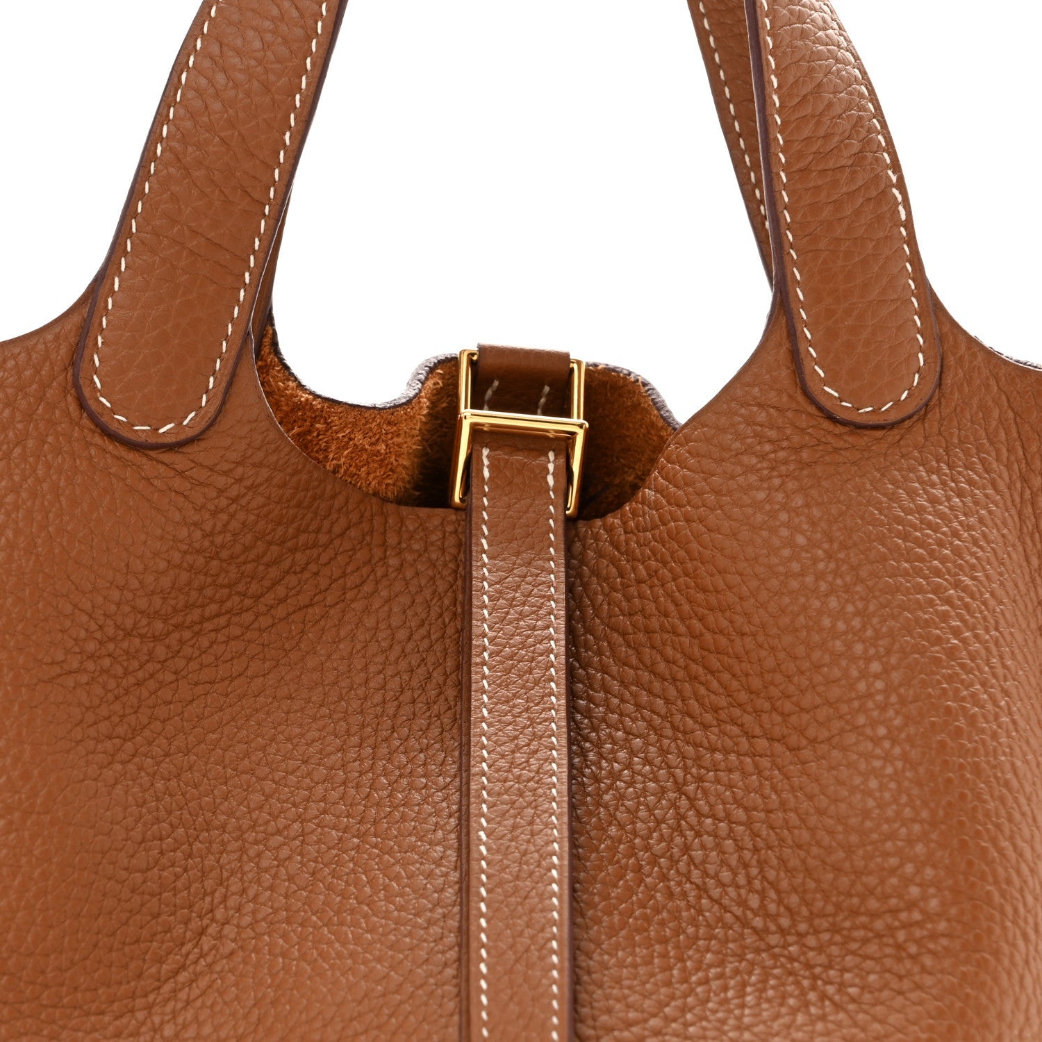 Taurillon Clemence Picotin Lock 18 PM Gold £¨ Direct shipment via from wholesalehk.shop