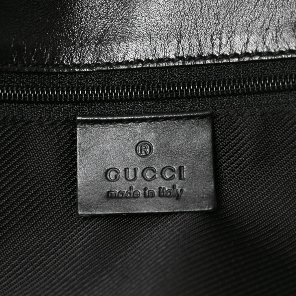 Monogram Large Bucket Tote Black wholesalehk.shop