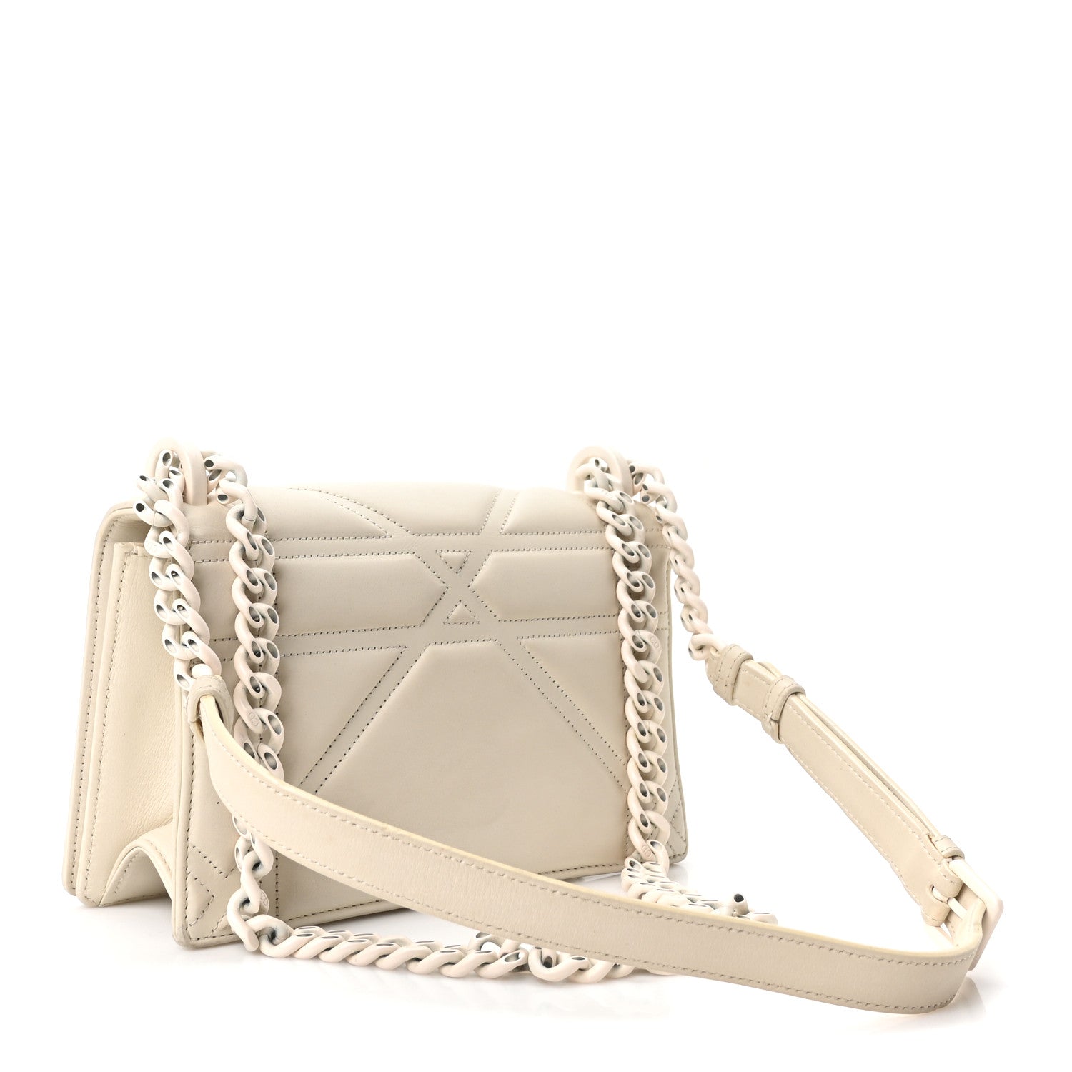 Ultra Matte Calfskin Small Diorama Flap Bag White ¡§ Direct shipment via from wholesalehk.shop
