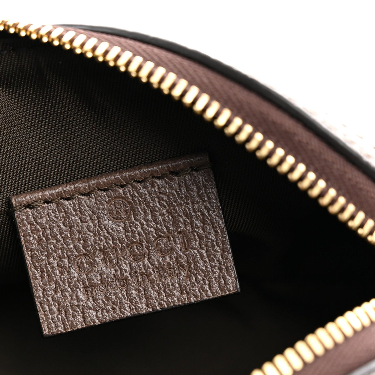 GG Supreme Monogram Web Ophidia Dome Key Pouch Beige New Acero wholesalehk.shop