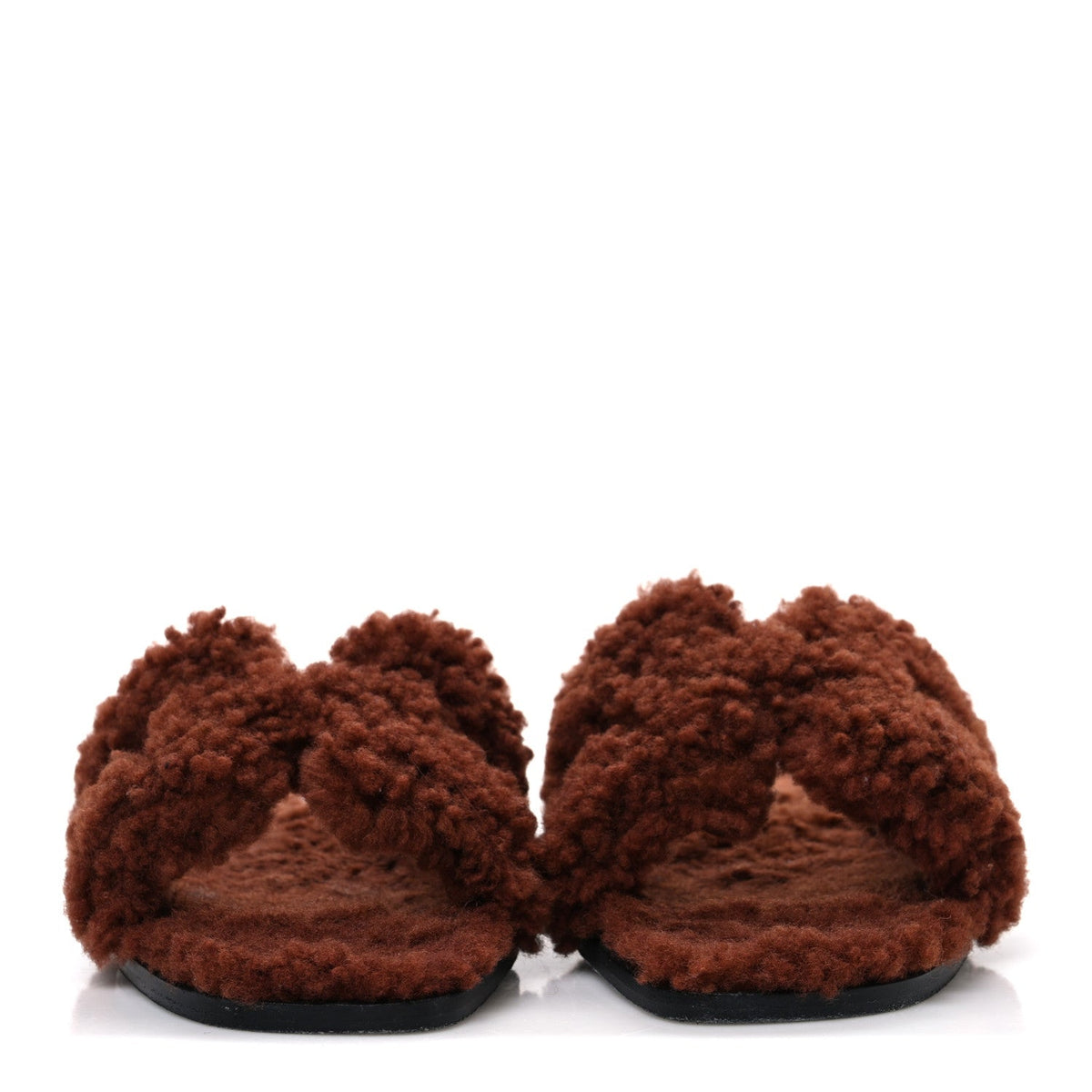 Woolskin Oran Sandals 37.5 Cognac wholesalehk.shop