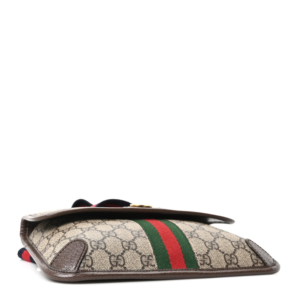 GG Supreme Monogram Web Small Ophidia Belt Bag Brown wholesalehk.shop
