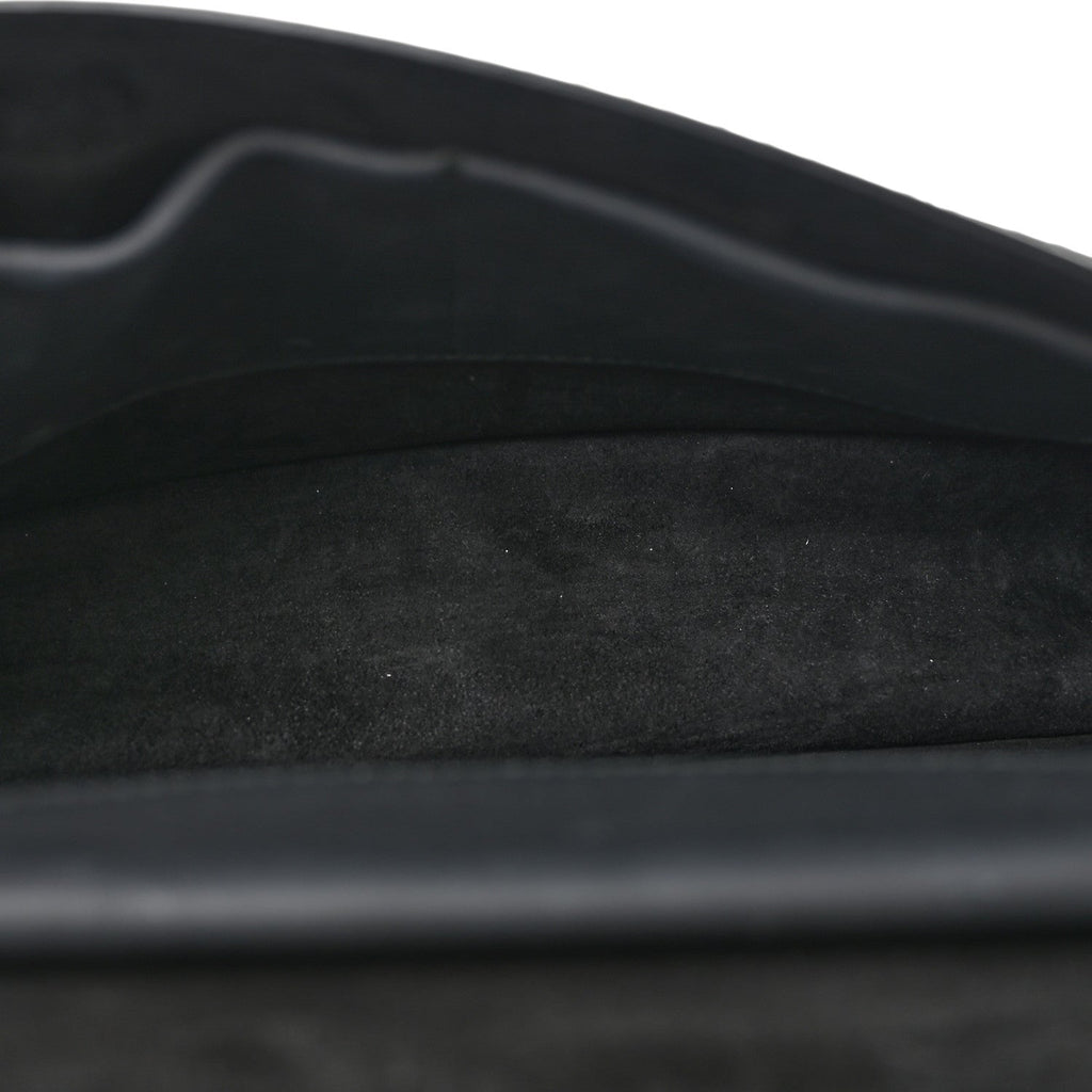 Ultra Matte Calfskin J'Adior Chain Flap Bag Black wholesalehk.shop