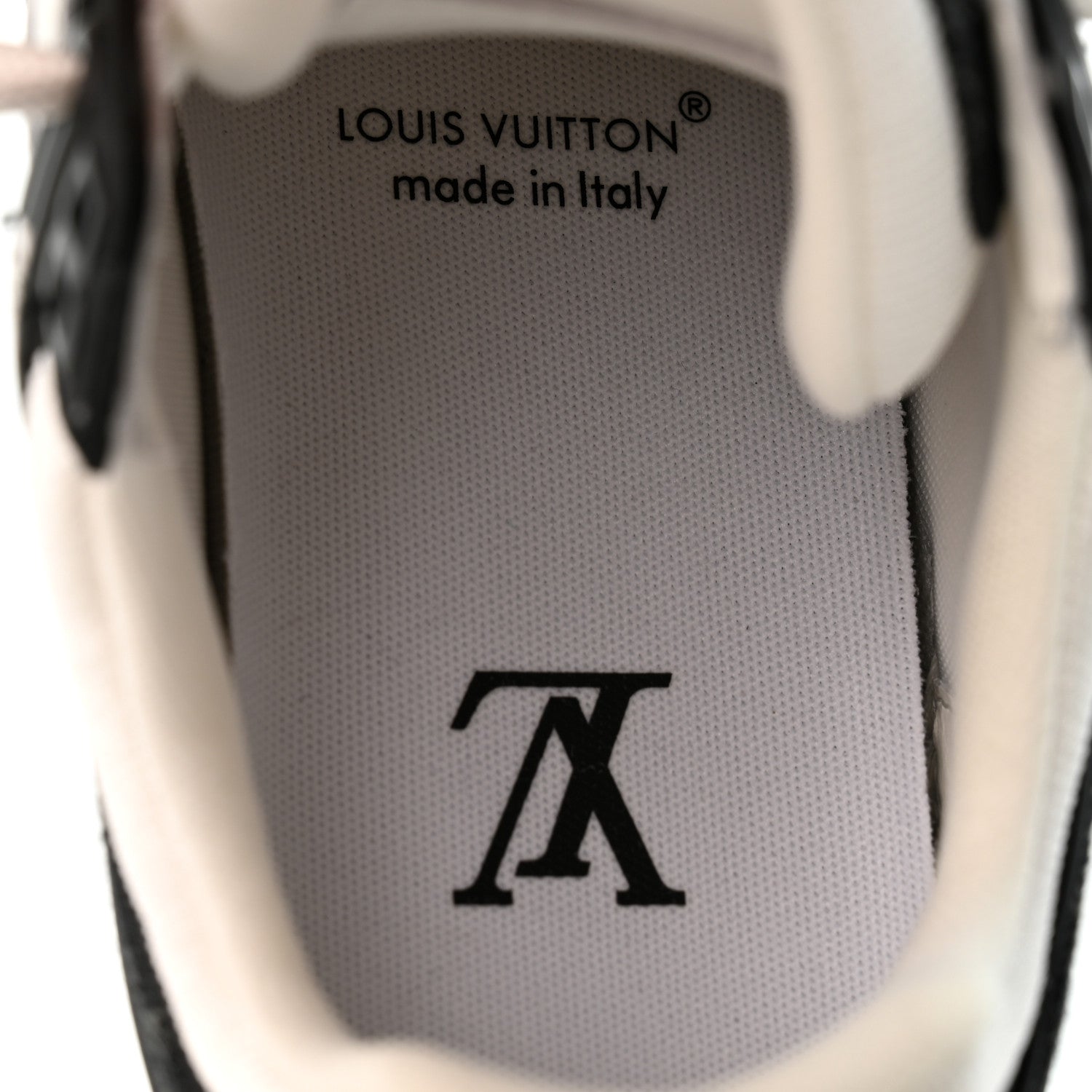 Calfskin Embossed Monogram Denim Womens LV Trainer Sneakers 35 Black £¨ Direct shipment via from wholesalehk.shop