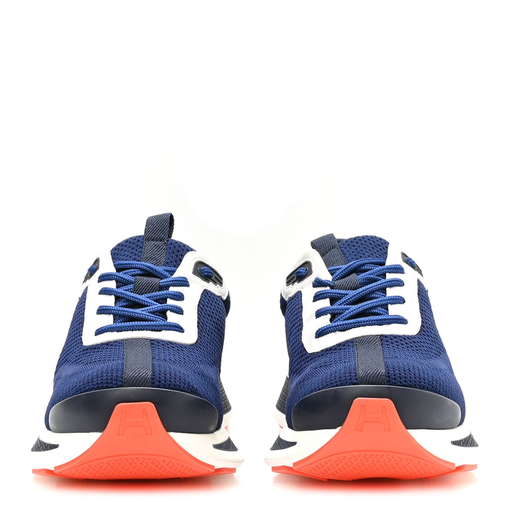Technical Knit Men's Heros Sneakers 42.5 Marine White wholesalehk.shop
