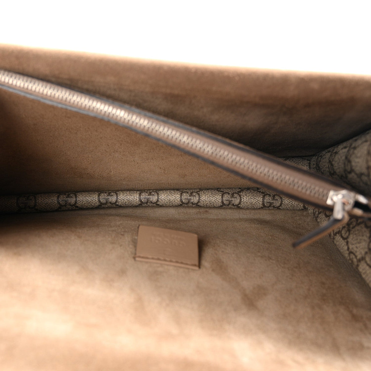 GG Supreme Monogram Small Dionysus Shoulder Bag Taupe wholesalehk.shop