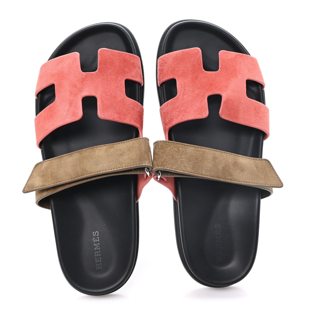 Suede Goatskin Womens Chypre Sandals 40 Rouge Tomette Terre Ambree wholesalehk.shop
