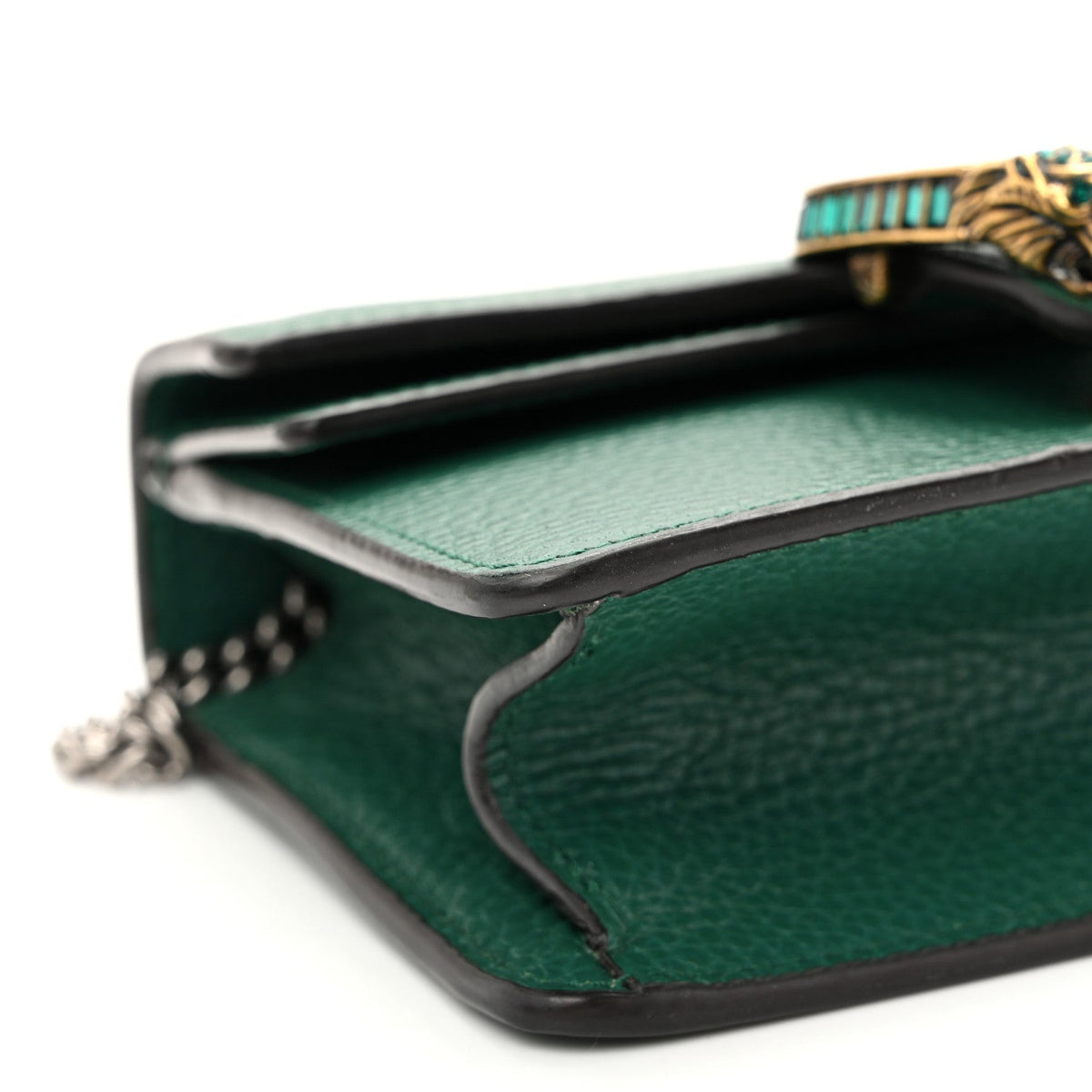 Dollar Calfskin Crystal Mini Dionysus Top Handle Bag Emerald wholesalehk.shop