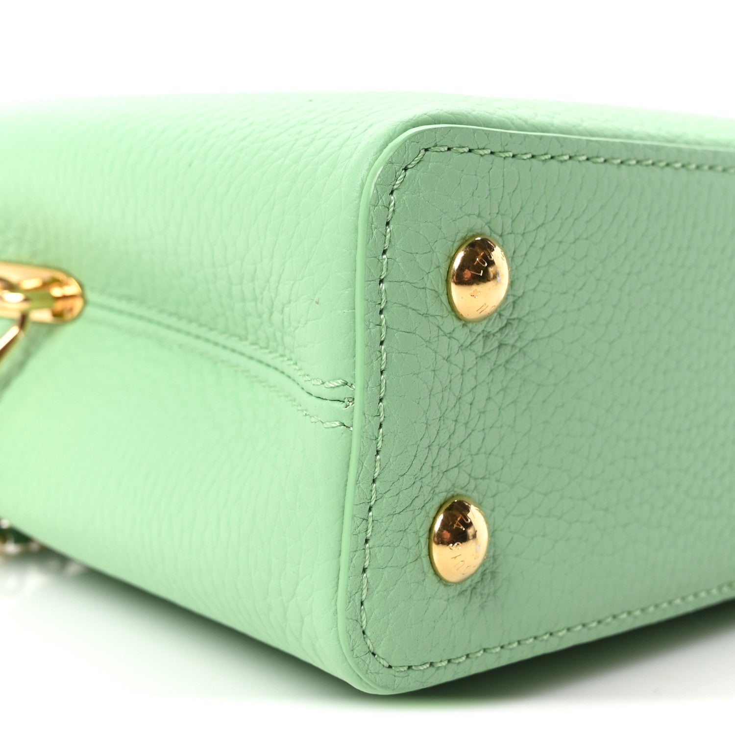 Taurillon Mini Capucines Vert Pomme £¨ Direct shipment via from wholesalehk.shop