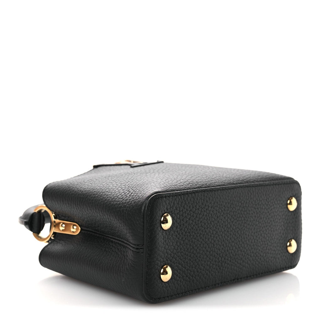 Taurillon Mini Capucines Black £¨ Direct shipment via from wholesalehk.shop