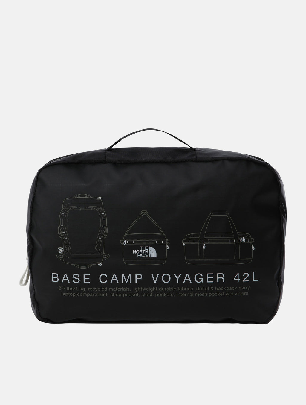 2026 New Arrival Borsone in Nylon Camp Voyager 42 Litri Nero wholesalehk.shop