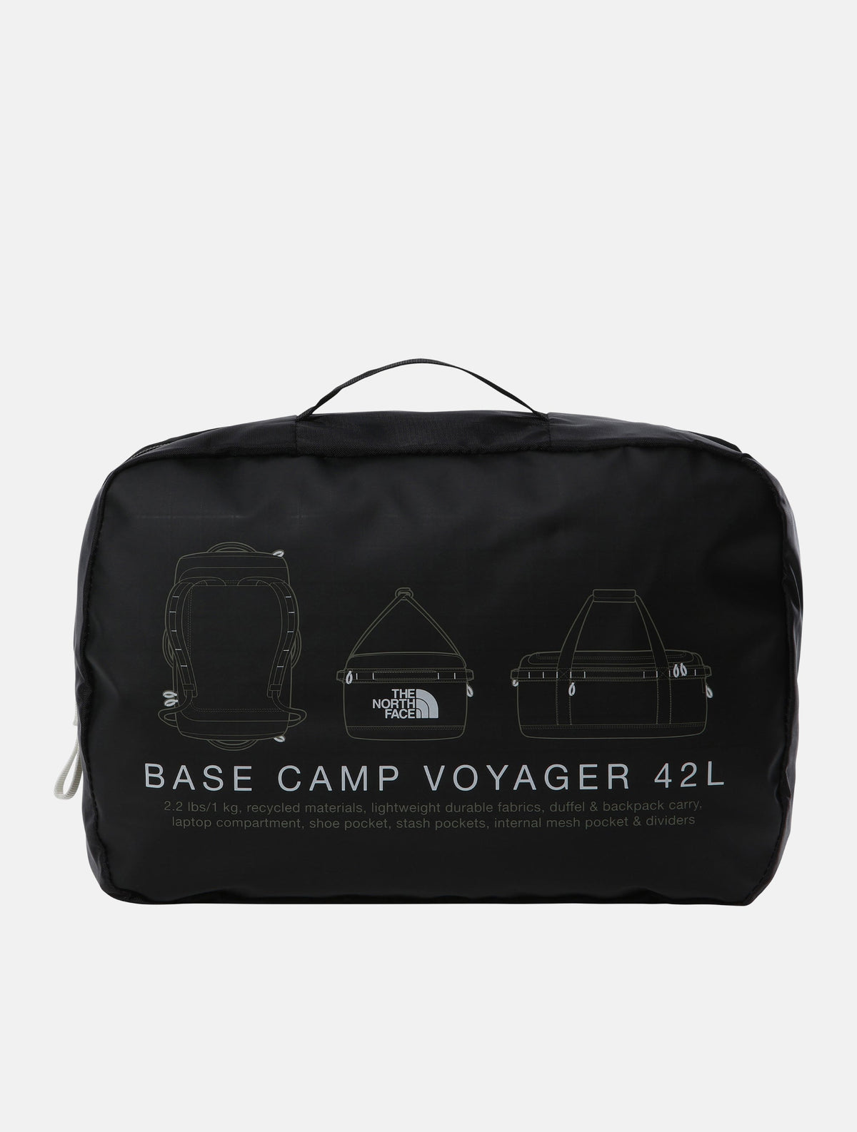 2026 New Arrival Borsone in Nylon Camp Voyager 42 Litri Nero wholesalehk.shop