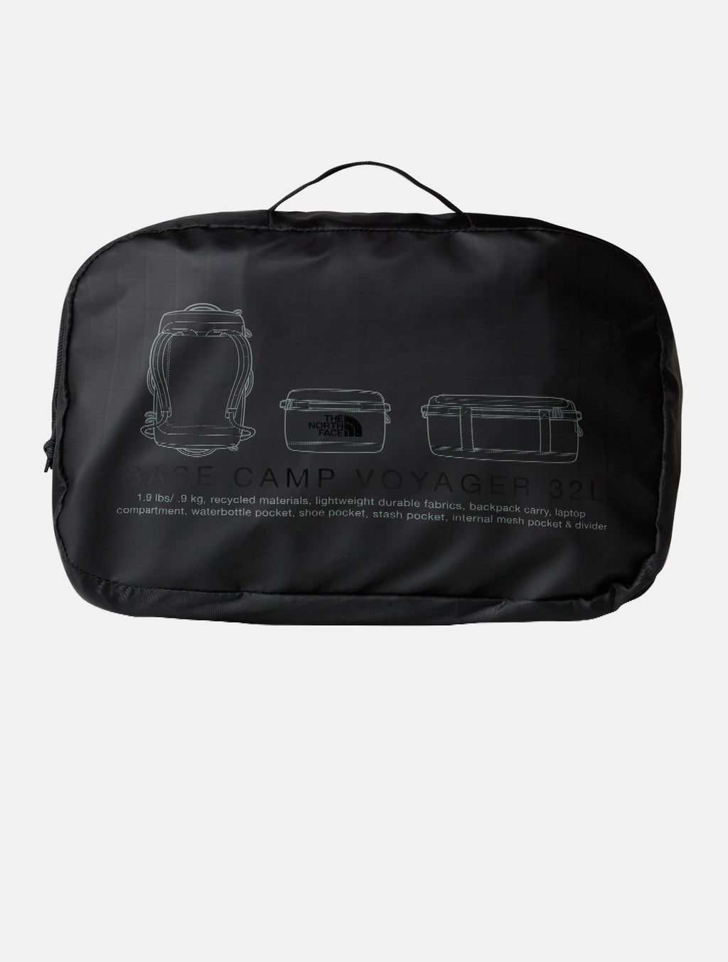 2026 New Arrival Borsone in Nylon Camp Voyager 32 Litri Nero wholesalehk.shop