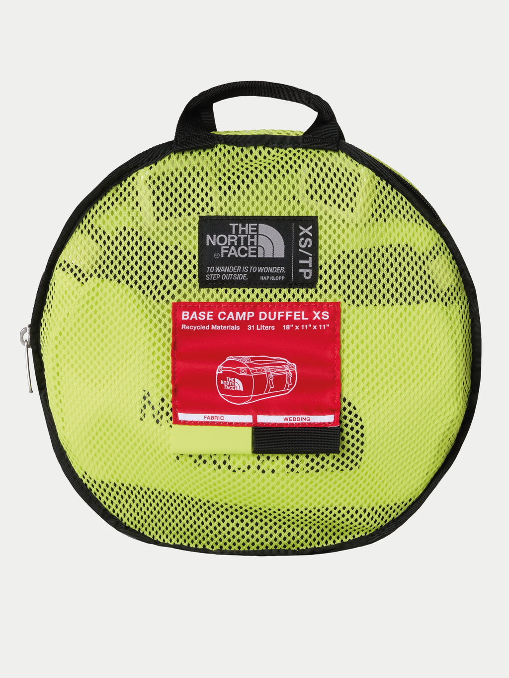2026 New Arrival Borsone in Nylon Laminato XS Lime wholesalehk.shop