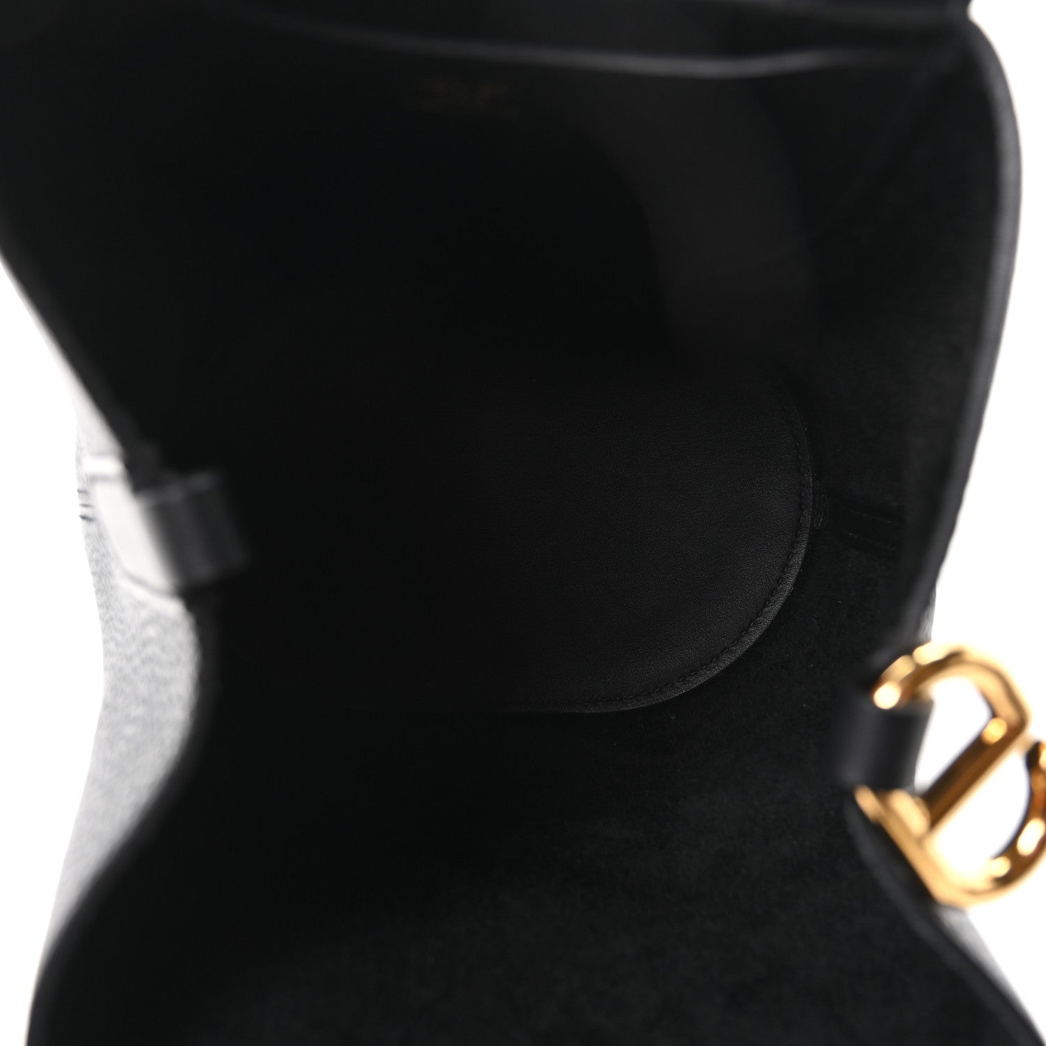 Taurillon Clemence Swift In-The-Loop 18 Bag Black £¨ Direct shipment via from wholesalehk.shop