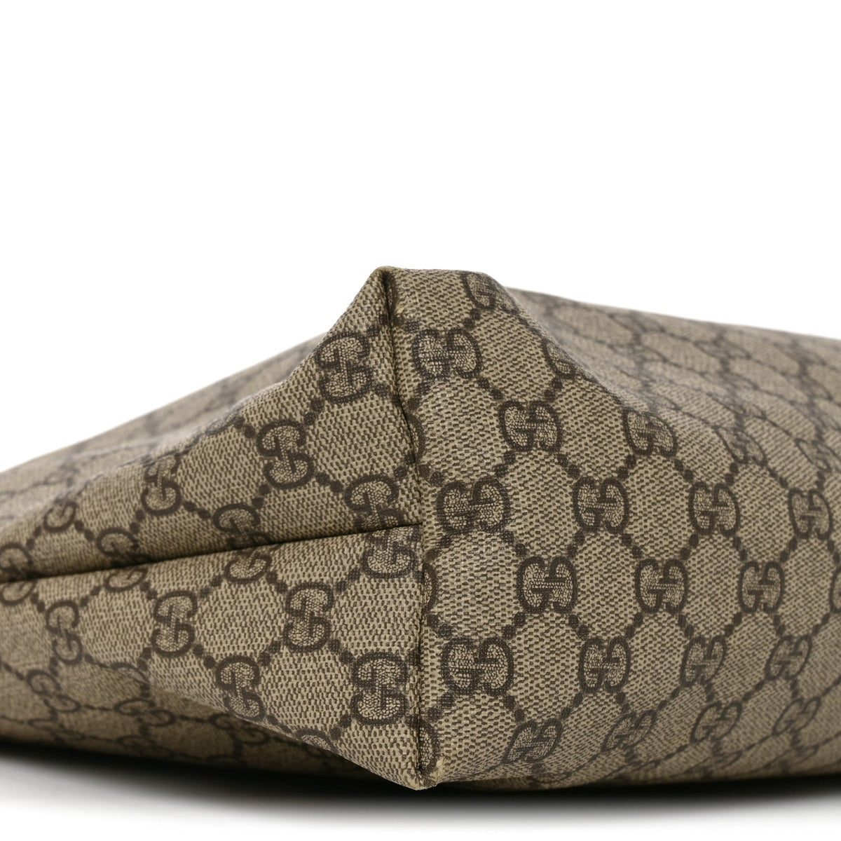 GG Plus Monogram Medium Signature Web Loop Tote Brown wholesalehk.shop