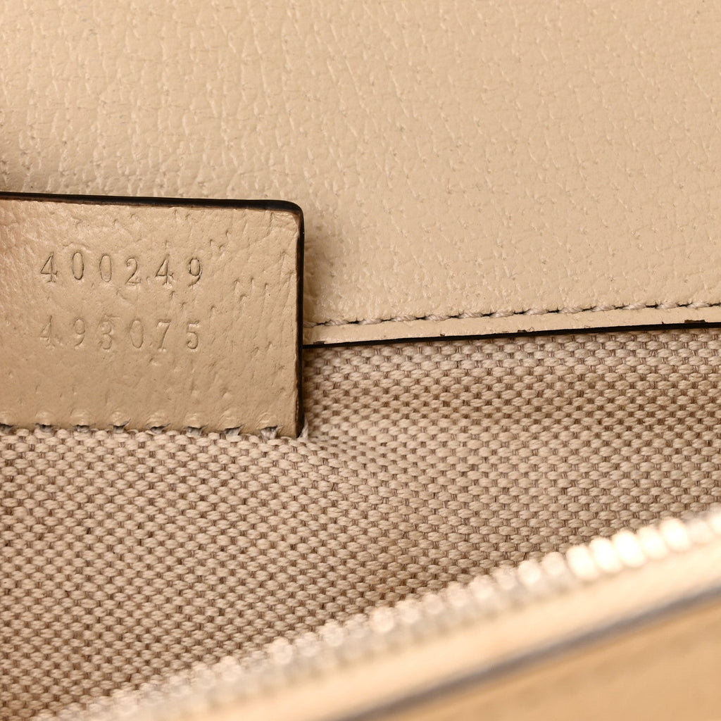 Textured Calfskin Crystal Small Dionysus Shoulder Bag Mystic White wholesalehk.shop