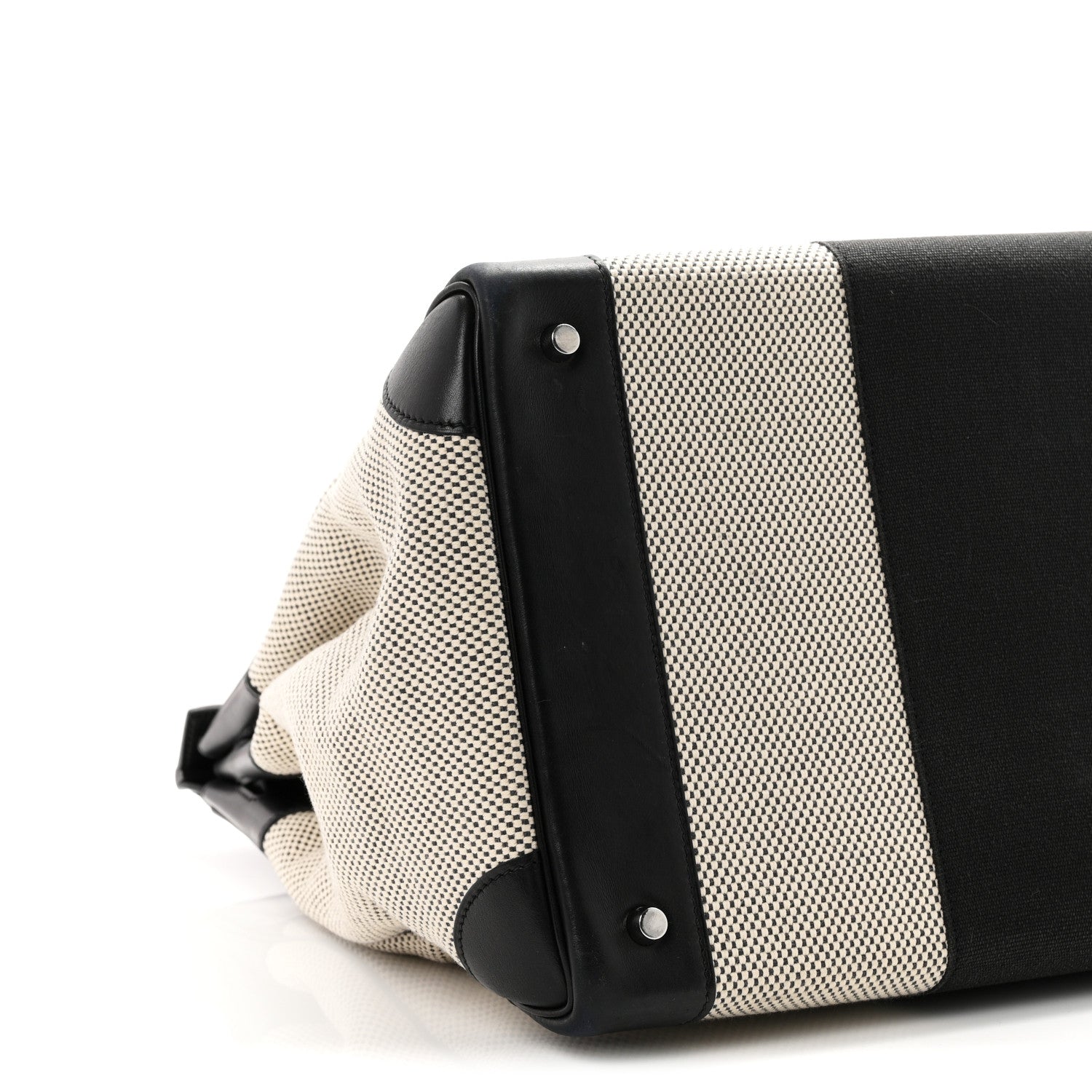 Hunter Criss Viking Evergrain Flag HAC Birkin 40  Ecru Black £¨ Direct shipment via from wholesalehk.shop