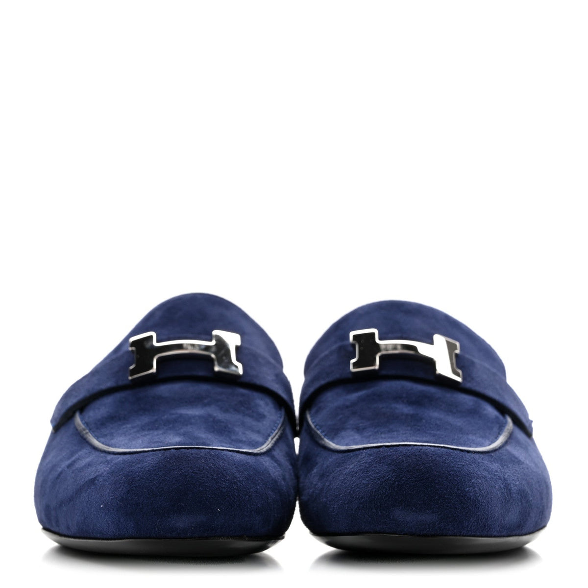 Suede Goatskin Trocadero Mule 38.5 Bleu Diplomatique wholesalehk.shop