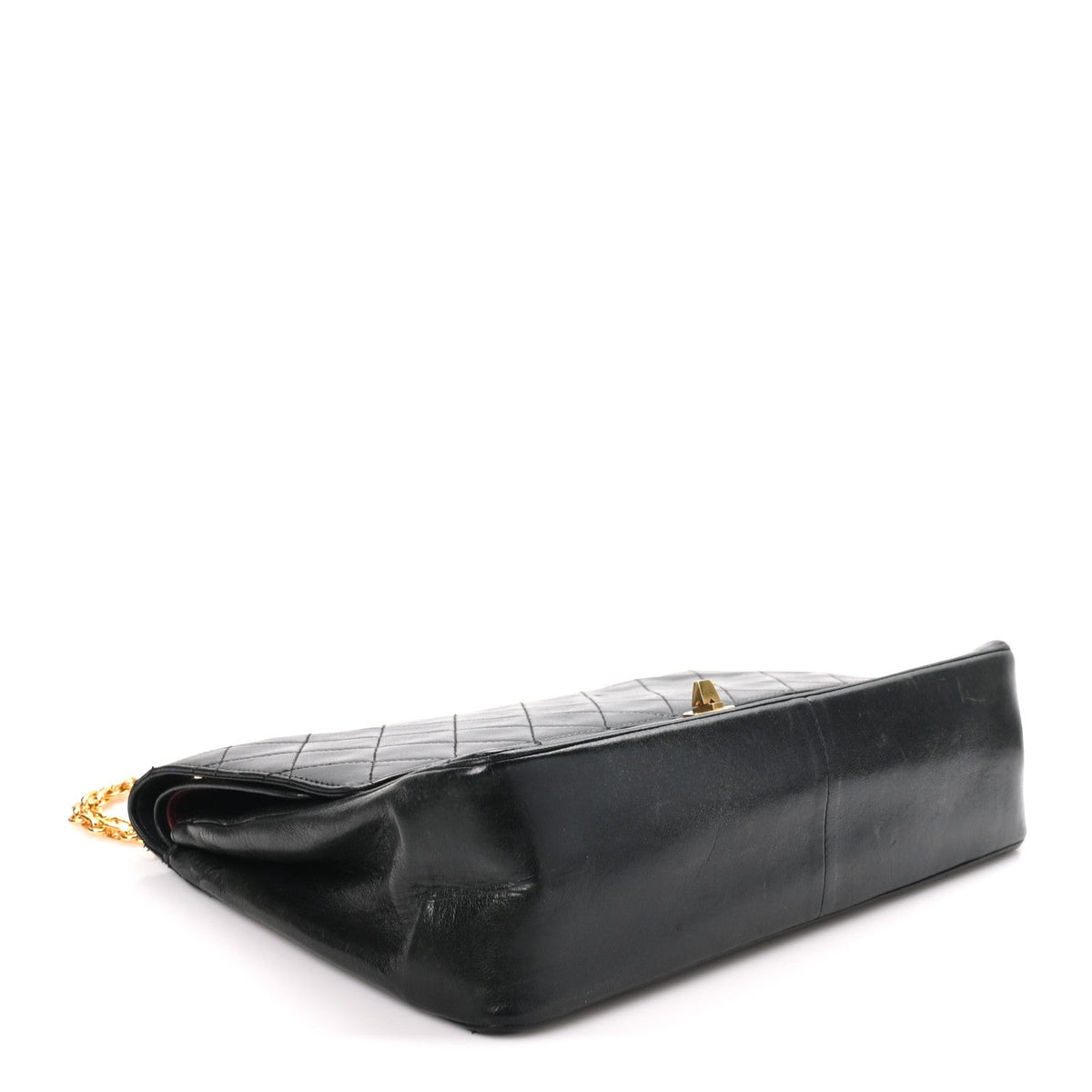 Lambskin Quilted Medium Double Flap Bijoux Chain Black wholesalehk.shop