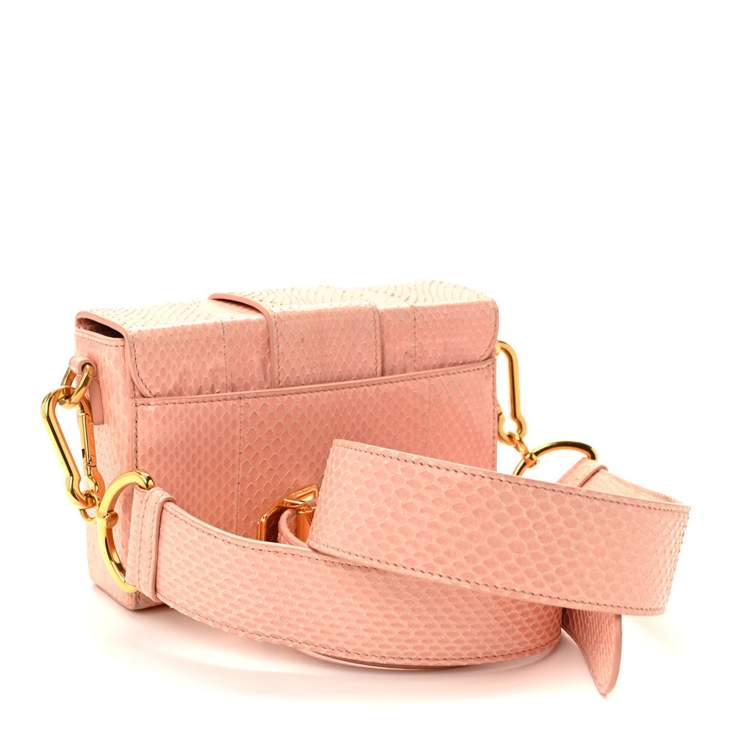 Snakeskin 30 Montaigne Box Bag Rose Clair wholesalehk.shop