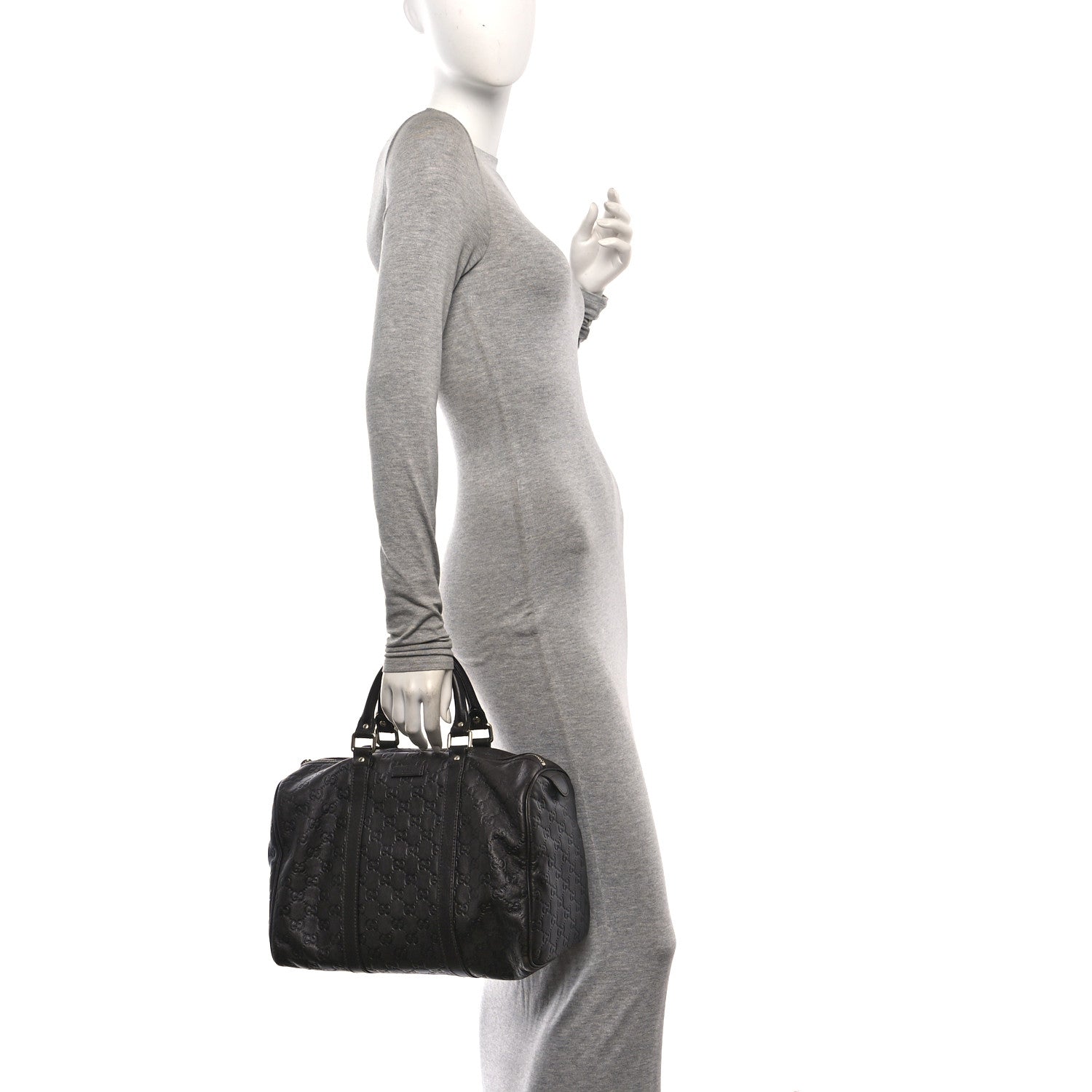 Guccissima Medium Joy Boston Dark Brown £¨ Direct shipment via from wholesalehk.shop