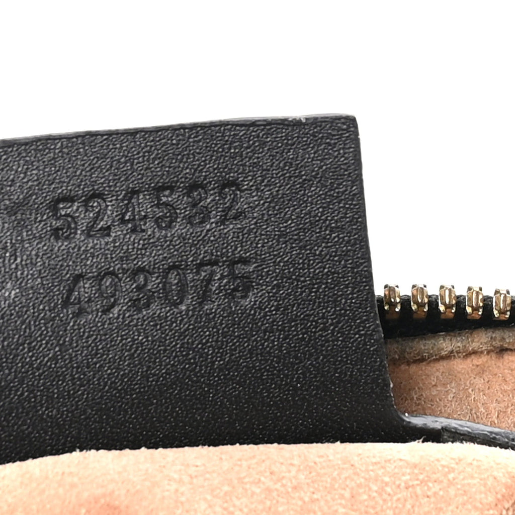 Suede Patent GG Web Medium Ophidia Boston Black wholesalehk.shop