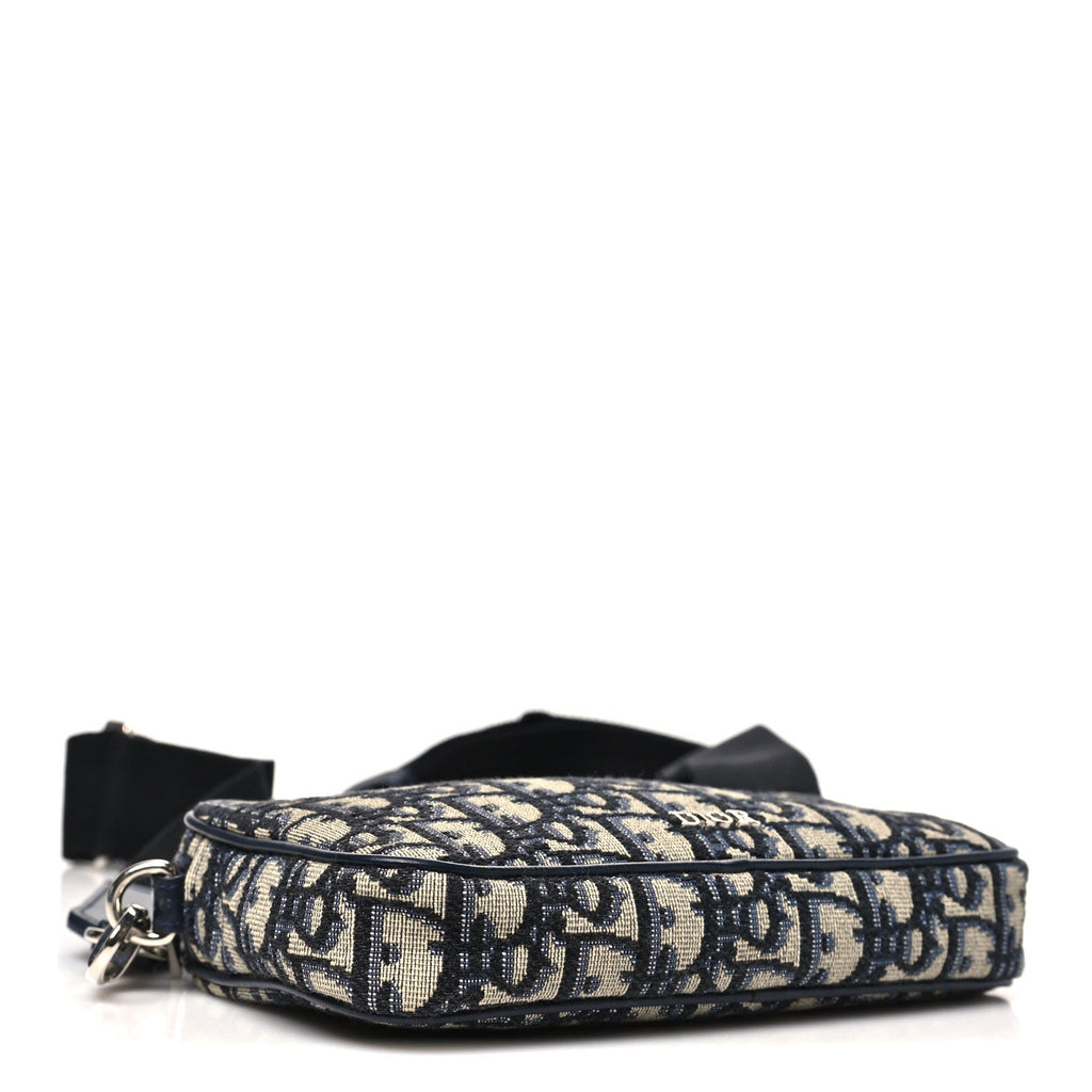 Oblique Calfskin Small Kids' Multifunctional Bag Beige Black wholesalehk.shop