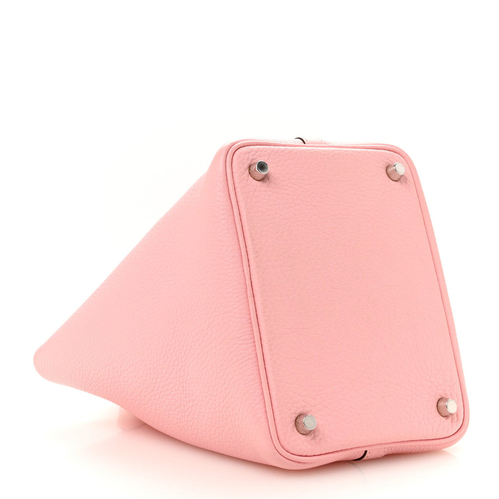 Taurillon Clemence Picotin Lock 18 PM Rose Sakura £¨ Direct shipment via from wholesalehk.shop