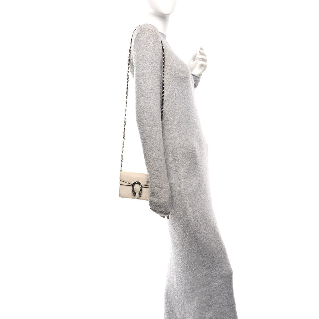 Dollar Calfskin Crystal Super Mini Dionysus Shoulder Bag Mystic White Black Diamond wholesalehk.shop