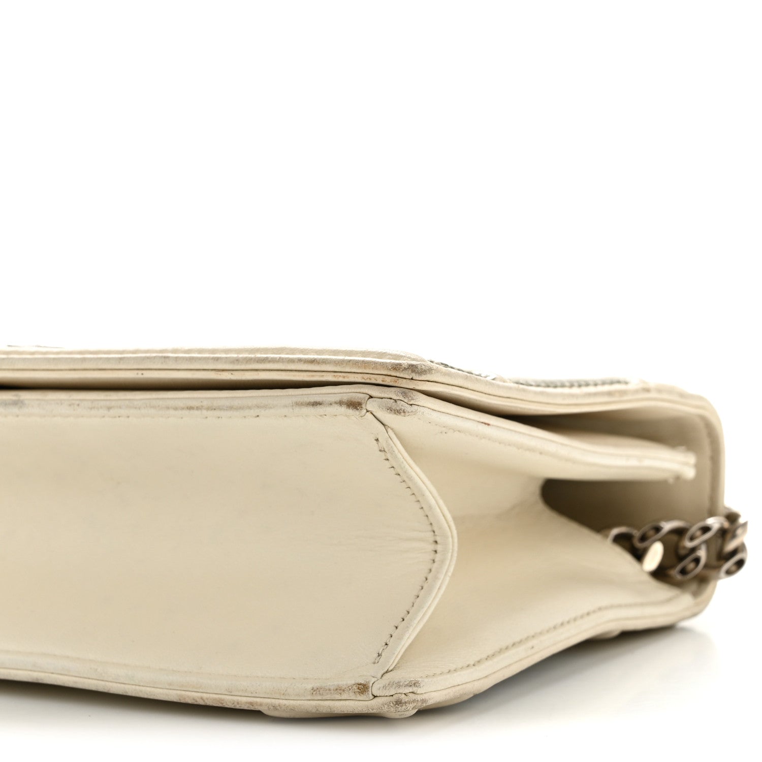 Lambskin Sequin Medium Diorama Flap Bag White ¡§ Direct shipment via from wholesalehk.shop